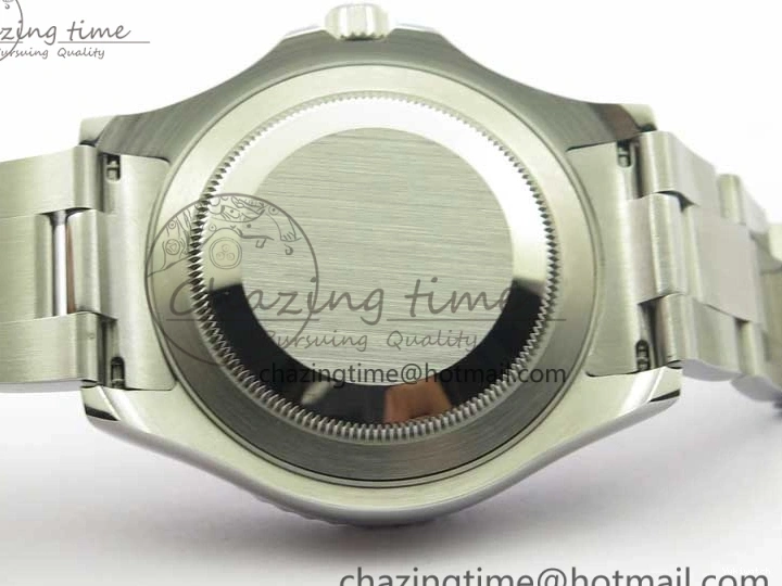 Dial Yacht-Master Silver Best SS SA3135 Edition Maker Bp on SS 116622 Bracelet 0501